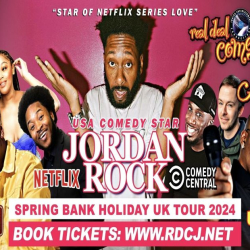 Nottingham Real Deal Comedy Jam Bank Holiday Special starring (Chris Rocks) Brother Jordan Rock