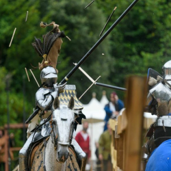 Arundel Castle welcomes back the International Medieval Jousting Tournament