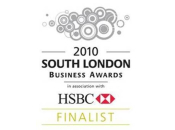 South London Business Awards 2010 Finalist