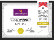 British Property Awards Winner 2019/20 Banstead