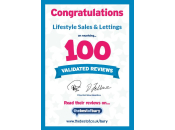 100 Validated Reviews Certificate 