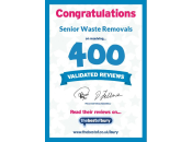 400 Validated Reviews - Senior Waste Removals
