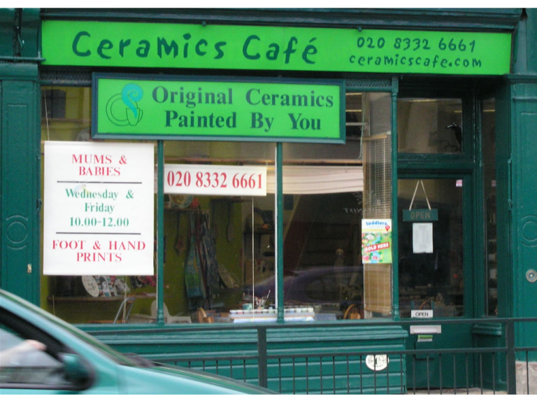 Ceramics Cafe Kew Richmond