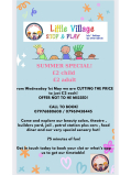 Summer Special at Little Village Stop and Play - LA Studios