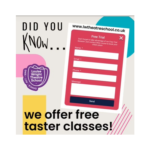 FREE Taster Sessions for all our classes!