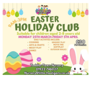 Easter Holiday Club 25th March - 5th April at Little Hooligans