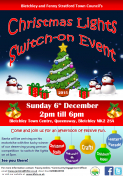 Bletchley Town Centre Christmas Lights Switch On