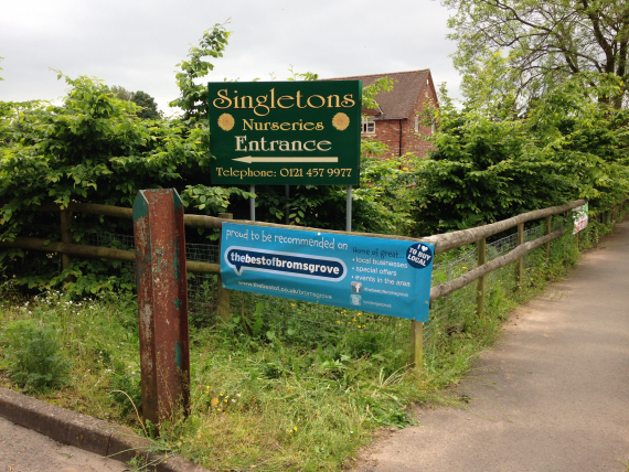 Singletons Nurseries and The Potting Shed Cafe &amp; Restaurant