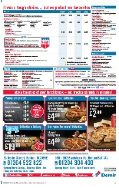 dominos pizza deals for lunch