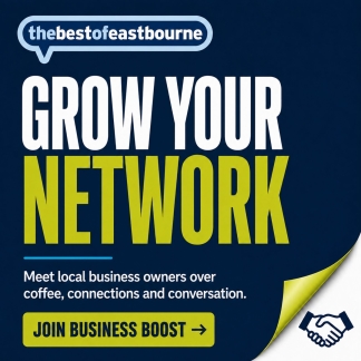 Grow Your Network with Business Boost and meet trusted local business owners over coffee, connections and conversation in Eastbourne.