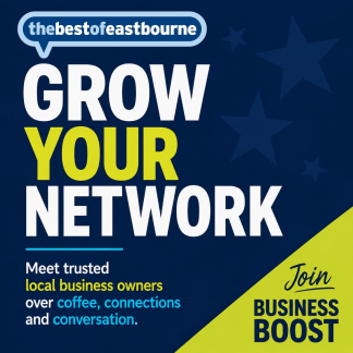 Grow Your Network with Business Boost and meet trusted local business owners over coffee, connections and conversation in Eastbourne.