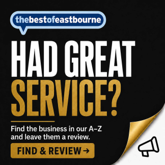 Had great local service? Find the business and leave a review on thebestof Eastbourne