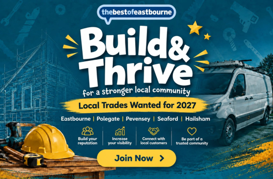 Build & Thrive 2027 campaign for local trade businesses in Eastbourne