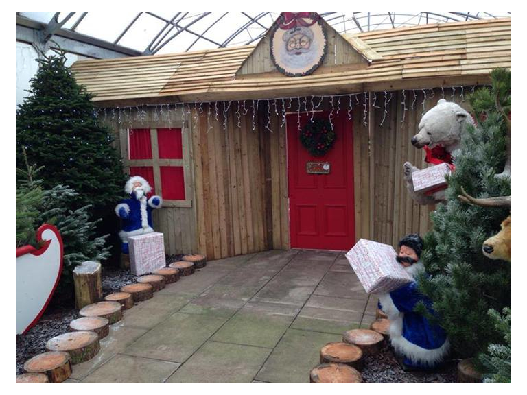 Santa's Grotto at Newbank Garden Centre, Bury