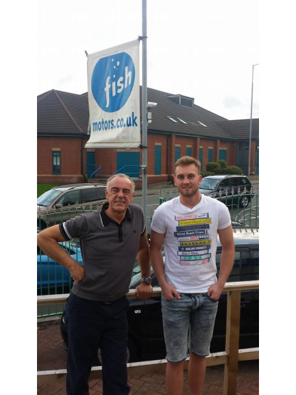 Bolton Wanderers goalkeeper buys a car from Fish Motors