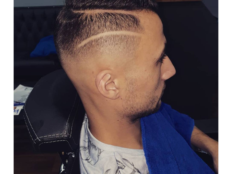 Haircut Sir? Golden Scissors A Traditional Turkish Barber in Market