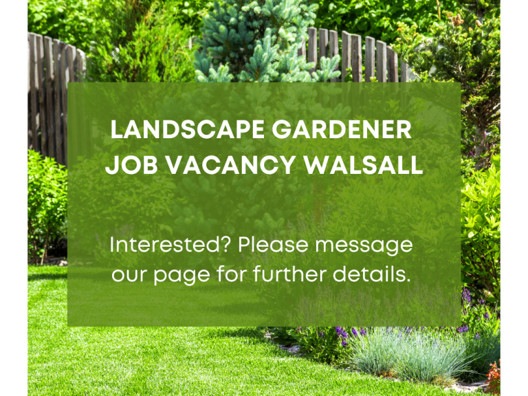 Job Vacancy Landscape Gardener, Landscaper Job Description Uk
