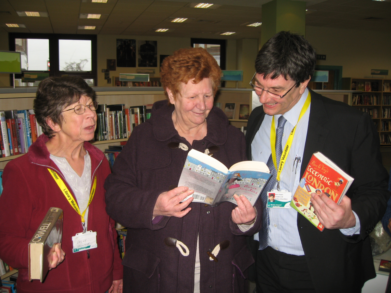 Get down to your local Merton library this National Libraries Day