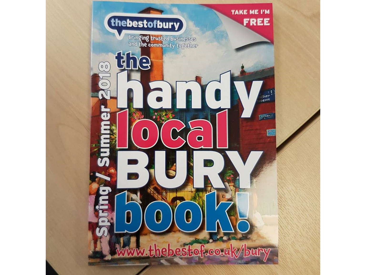 Have You Picked Up Your Copy Of Our Handy Local Bury Book Yet