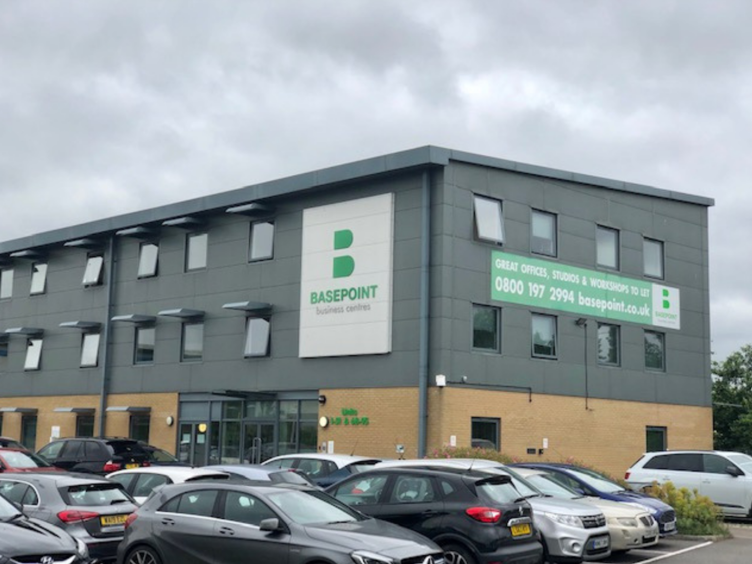 Offices available for immediate occupation at Basepoint Exeter