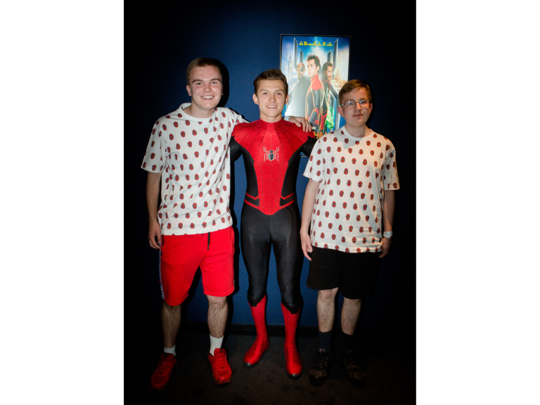 HOLLYWOOD’S SPIDER-MAN GIVES LOCAL CHILDREN’S CHARITY STAR TREATMENT AT PRIVATE SCREENING OF ‘FAR FROM HOME’