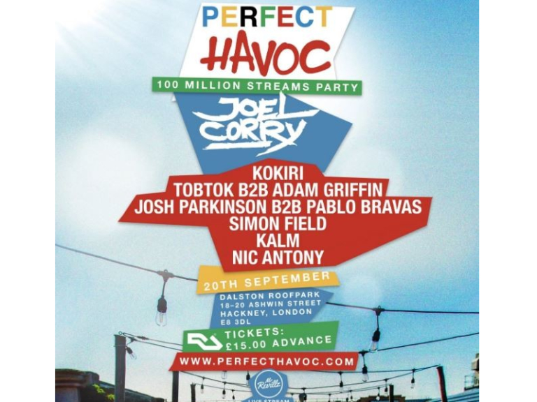 Perfect Havoc Takes Over Dalston Roof Park To Celebrate 100 Million Streams