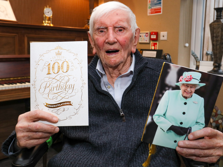 Leamington Spa Resident Reveals the Secret to Long Life as he Celebrates 100th Birthday 