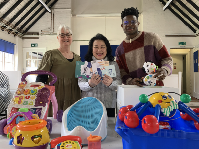 Toys Donated to Mother & Toddler Group in Ladywood 