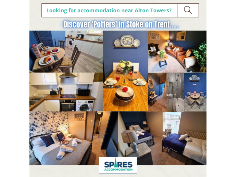 Discover Potters: Places to Stay Near Alton Towers, Staffordshire by Spires Accommodation Walsall