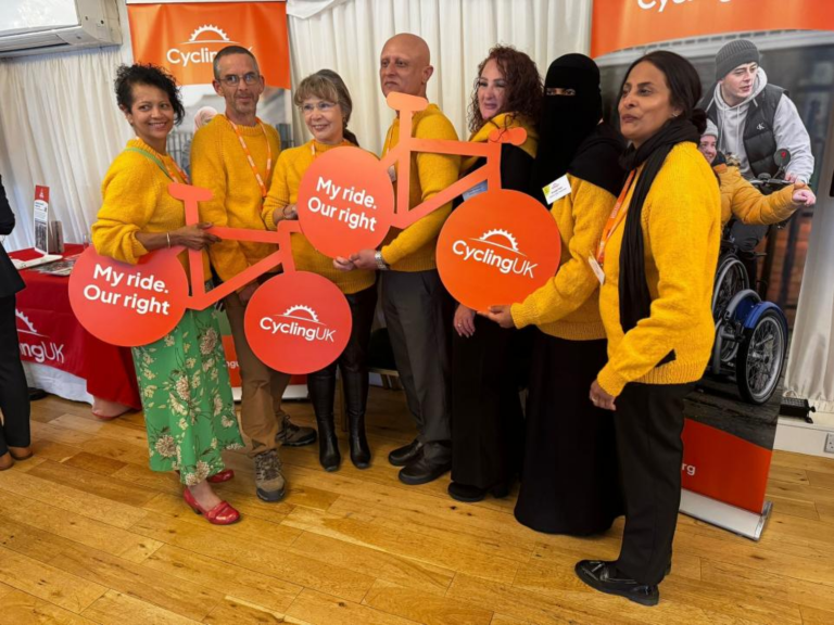 Khadija picks up yet another accolade from Cycling UK