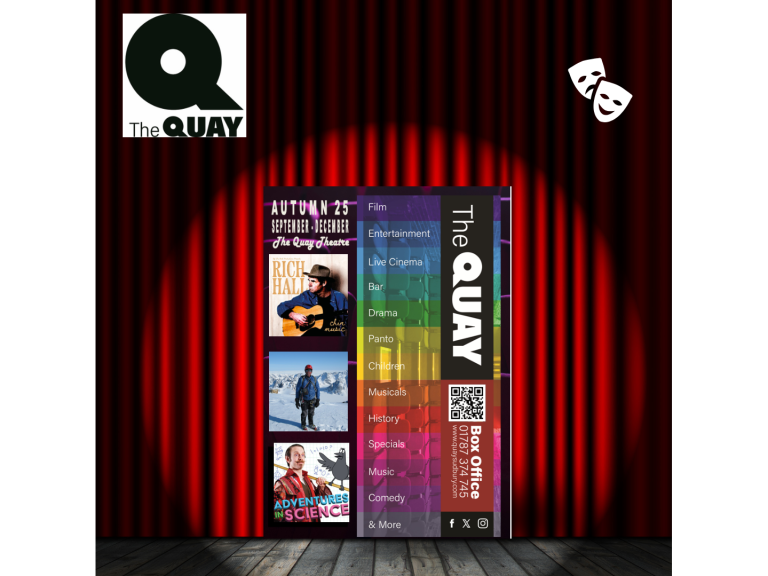 What’s On at The Quay Theatre This Autumn