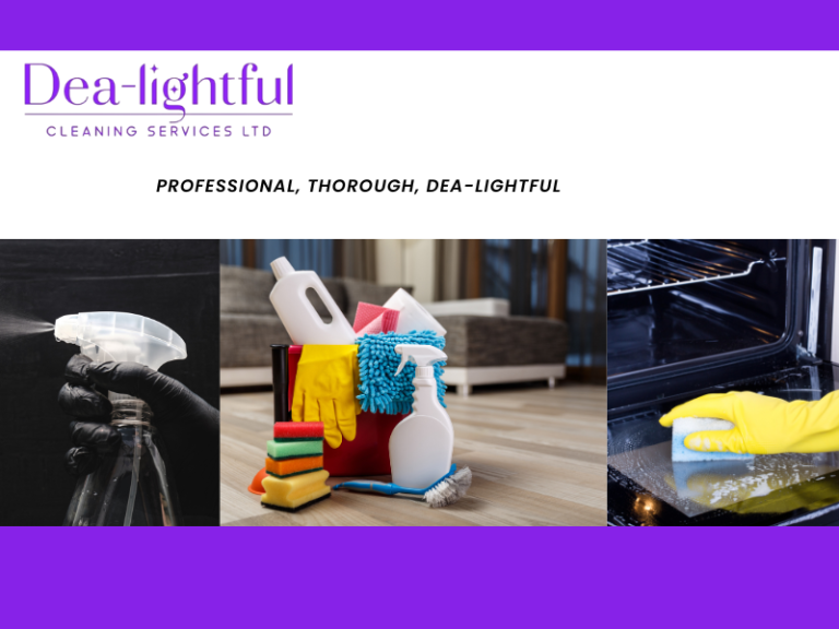 ✨ Dea-Lightful Cleaning Services Ltd – Where Every Space Sparkles! ✨