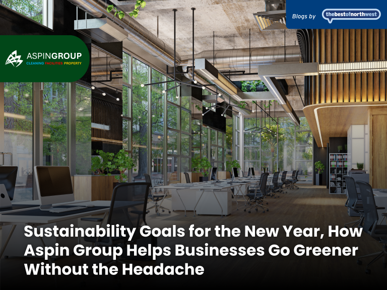 Sustainability Goals for the New Year, How Aspin Group Helps Businesses Go Greener Without the Headache