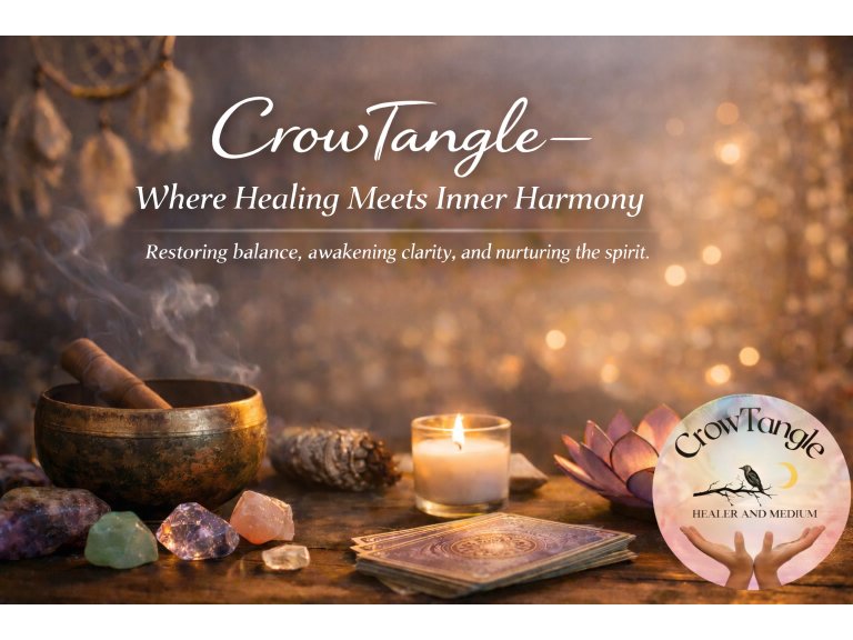 CrowTangle – Where Healing Meets Inner Harmony