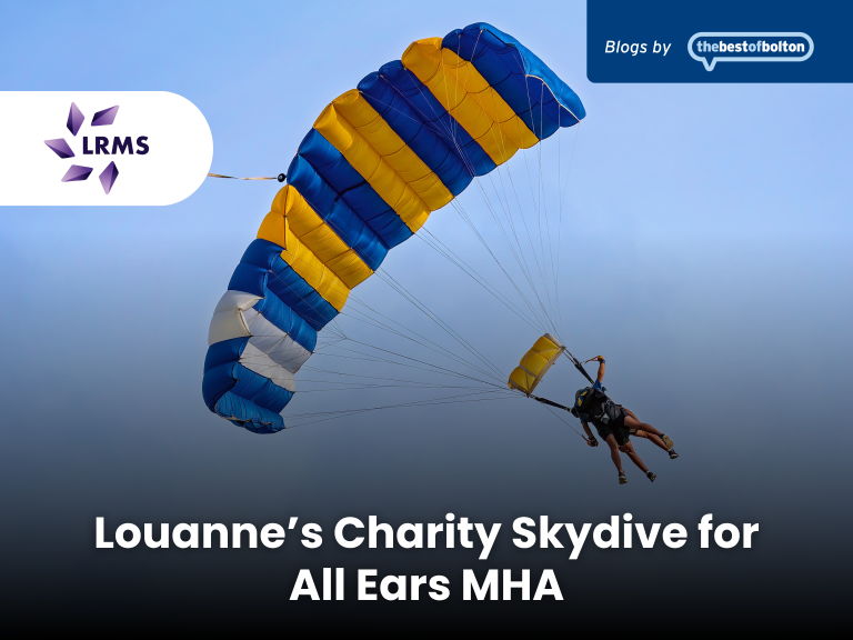Louanne’s Charity Skydive for All Ears MHA