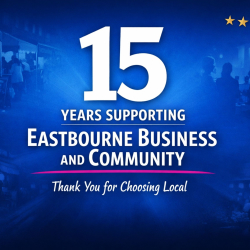15 Years Supporting Local Businesses in Eastbourne