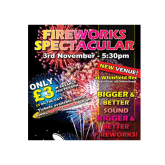 Book on-line Now for Rugby Fireworks Spectacular 