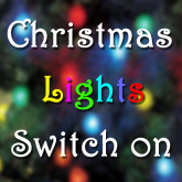Christmas Lights Switch On in Rugby
