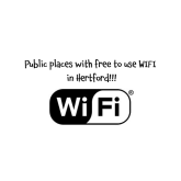 Places with FREE to use wifi in Hertford