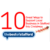 10 Ways to Support Local Business in Stafford this Christmas