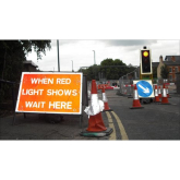 Roadworks in Bramley, south of Guildford   - 18 January until 4  February 2013