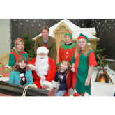 Shrewsbury MP drops in to meet Santa at Salop Leisure