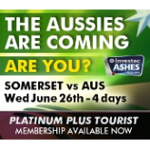The Aussies are coming are you?