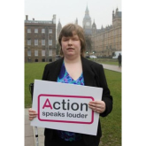 Local young blind woman speaks to House of Lords @actionforblind