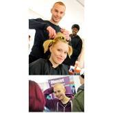 Nescot student loses her hair – all for a good cause @nescot @epsom_sthelier