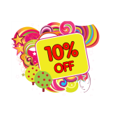 10% OFF Print & Embroidery 