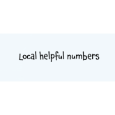 Important local numbers