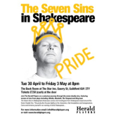 Seven Sins in Shakespeare – new Guildford production from the Herald Players