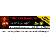 Theo the Magician – out and about fund raising @theothemagician