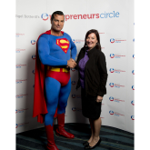 Type IT Office Services and thebestofBolton met Superman's body double Donald Standen at a Entrepreneurs Circle Meeting